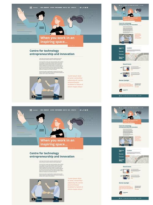 一页网站设计模板 高效打造专业网站的素材宝库与图文设计指南